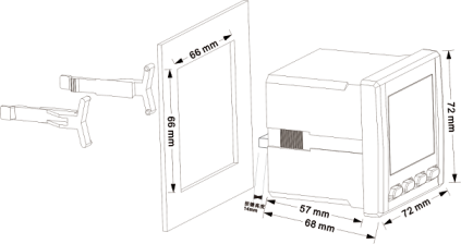三相數(shù)字式測控表 三相數(shù)字式測控表