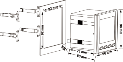 三相數字式測控電表 三相數字式測控電表